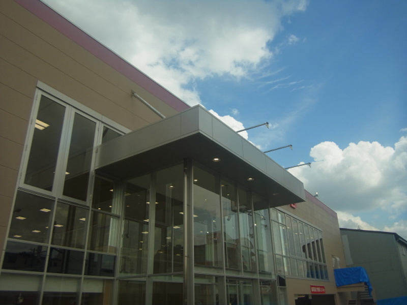 店舗アルミ庇