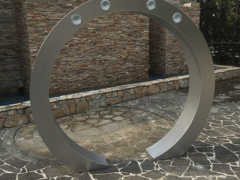 結婚式場モニュメント